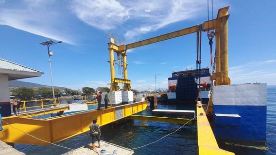 Anggaran Perbaikan Dermaga Pelabuhan Bastiong Rp10 Miliar