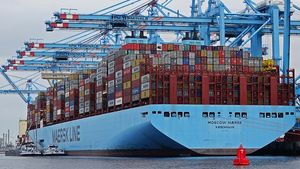 Maersk paie 500 millions de dollars de frais par mois, les frais de livraison peuvent augmenter