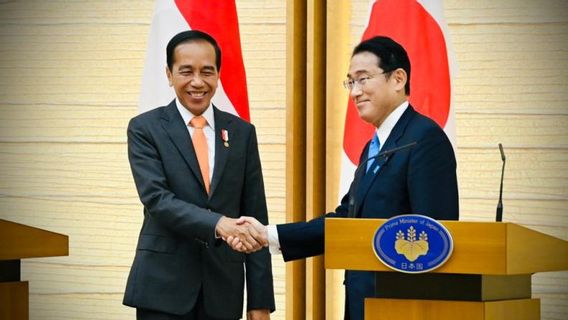 Terima Kunjungan Jokowi, PM Fumio Kishida Sebut Indonesia-Jepang Sepakat Perkuat Kerja Sama Maritim dan Energi
