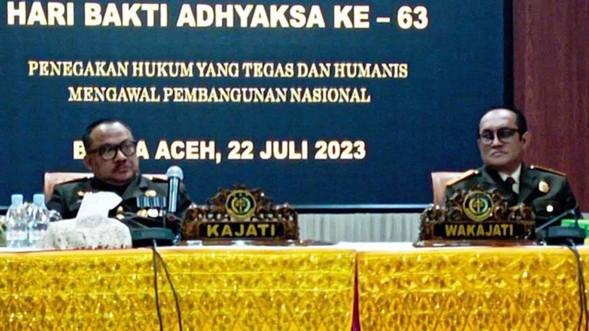 Kajati Bambang Bachtiar: 26 Narcotics Defendants Demanded The Death Penalty In Aceh