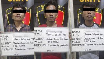 圣诞节活动回国，TransJakarta乘客在公共汽车上被抢，这是肇事者的样子