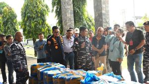 TNI AL Gagalkan Penyelundupan 1,4 Ton Sianida dari Filipina