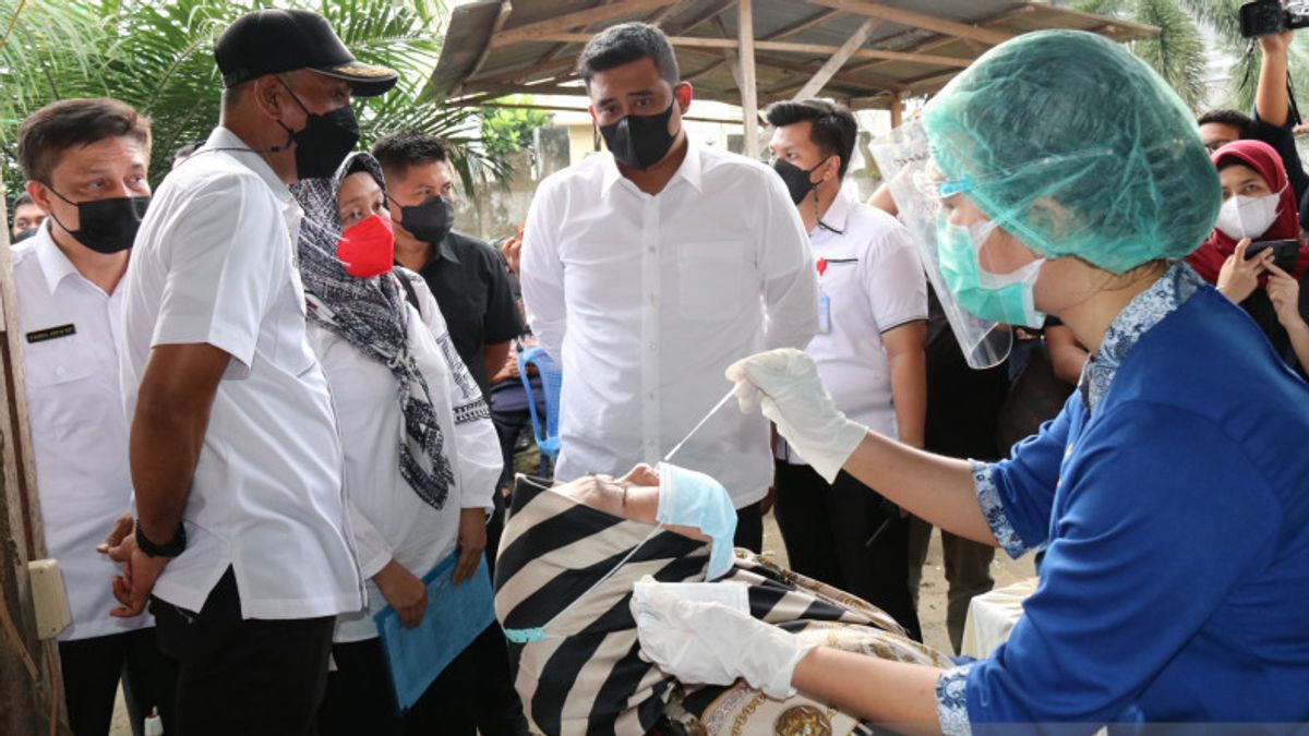 Bobby Nasution, Thousands Of Medan Residents Antigen Rapid Test Per Day