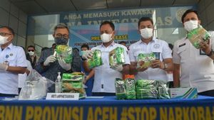 BNN Aceh Gagalkan Peredaran Sabu-Sabu 14,3 Kilogram