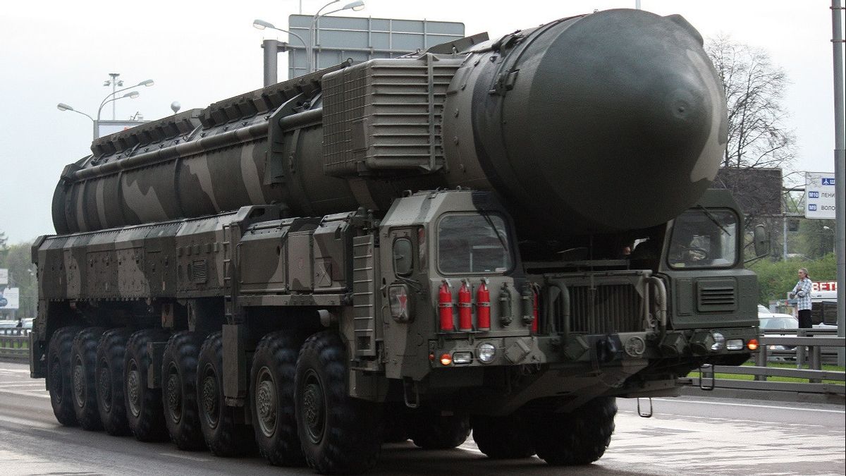 从2022年开始，据说俄罗斯将举行战略核演习，然后是三个力量组成部分
