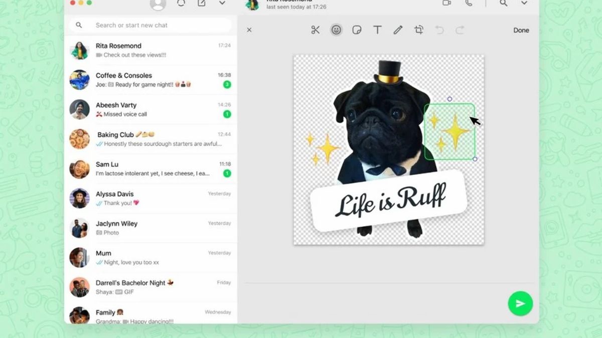WhatsApp Desktop And Web Users Can Now Create Their Own Versions Of Stickers