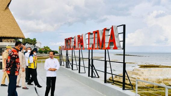 President Jokowi Inaugurates Kupang City Area Arrangement For Tourist Destinations