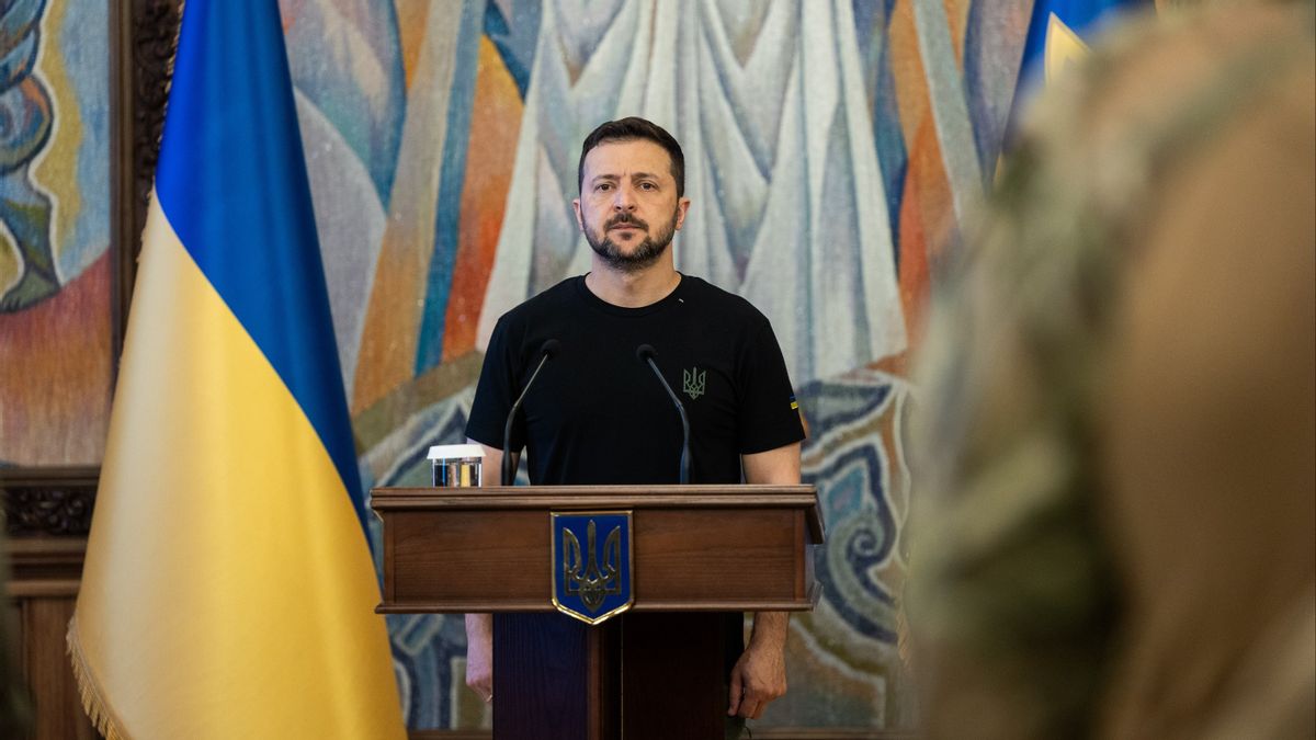 President Zelensky Expects Allied Support For Ukraine The Same As Israel Receives