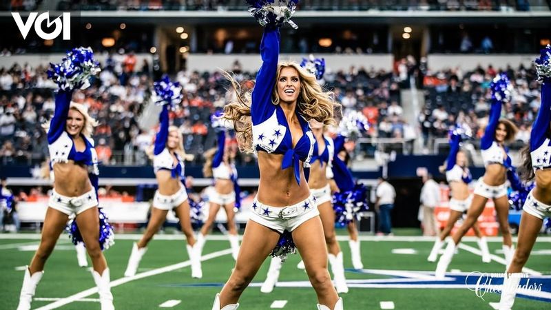 Dallas Cowboys Cheerleaders Release 2022 Swimsuit Calendar Photos