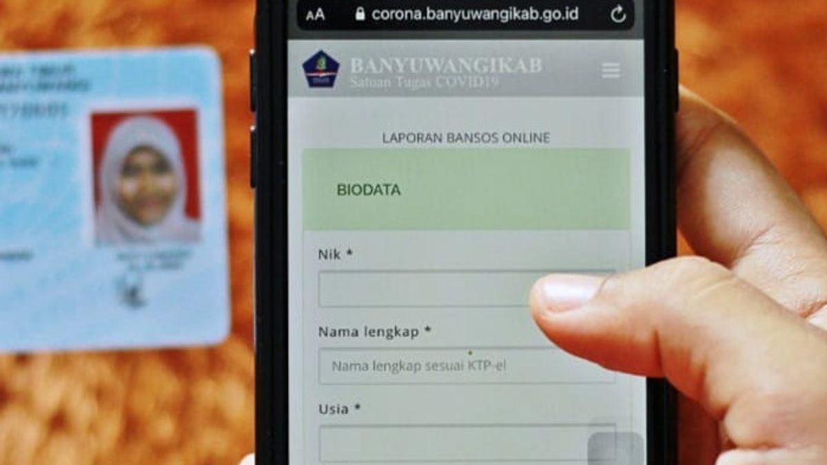 Warga Banyuwangi yang Belum Dapat Bansos Tak Perlu Marah, Bupati Ipuk Siapkan Aplikasi Lapor Online