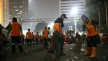 DLH DKI Jakarta: Sampah Tahun Baru Hanya 74 Ton