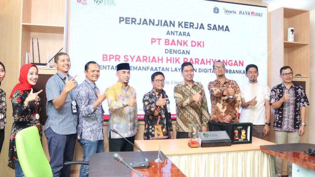 بنك DKI يتعاون مع الخدمات المالية الرقمية مع BPRS HIK Parahyangan