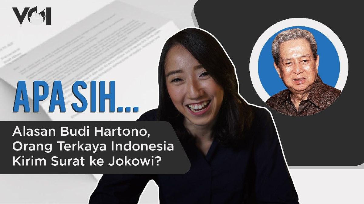 [VIDEO] WHAT IS THE Reason Why Budi Hartono, Indonesia's Richest Man, Sent A Letter To Jokowi?