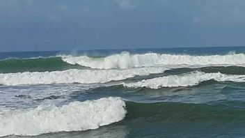 BMKG: Tinggi Gelombang Pantai Selatan Jabar-DIY Capai 4-6 Meter