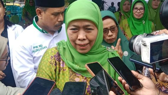 Jawab Cak Imin Sebut Kader NU Harus Dukung Amin, Khofifah Tertawa