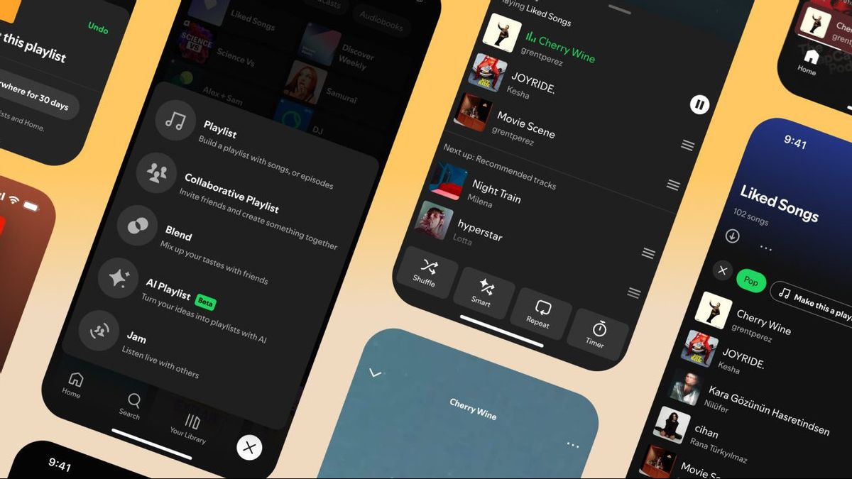 Spotify Perbarui Desain Fitur Queue dan Fungsi Tombol Sembunyikan di Playlist