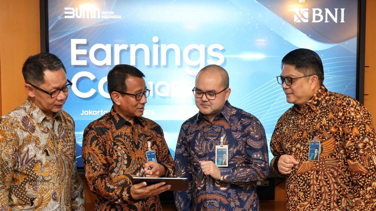 BNI Earns IDR 5.38 Trillion Net Profit In The First Quarter Of 2025