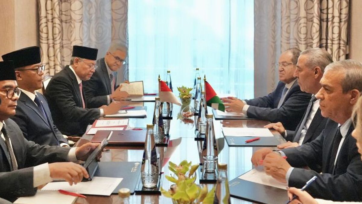 Meeting With The Secretary General Of PLO, Indonesian Foreign Minister Affirms Unresistant Support For Palestine