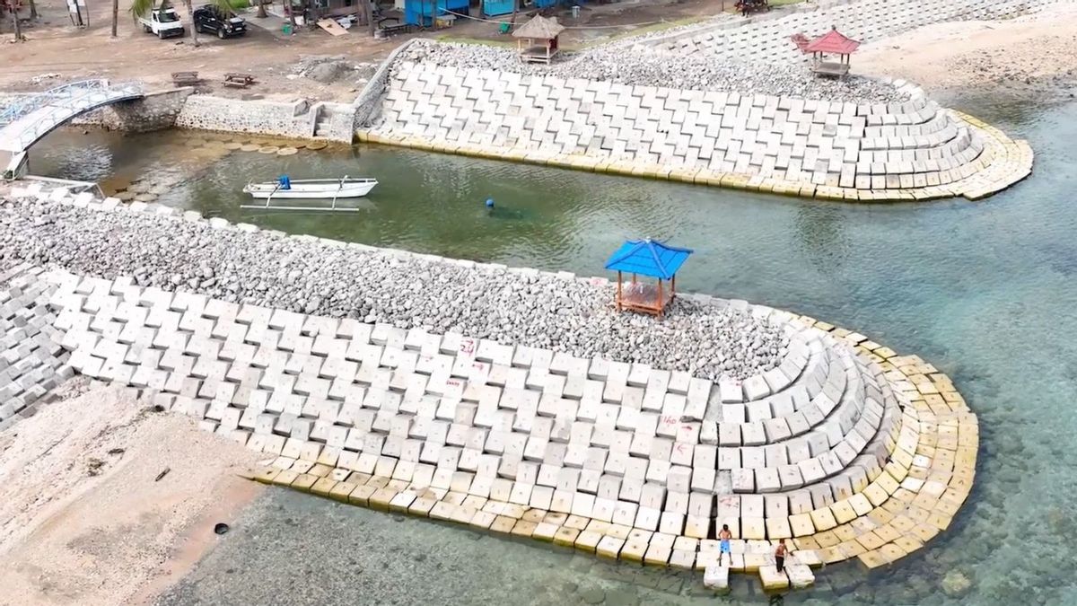 Kementerian PUPR Rampungkan Pembangunan Pengaman Pantai Gelora di Sumbawa Senilai Rp17,5 M