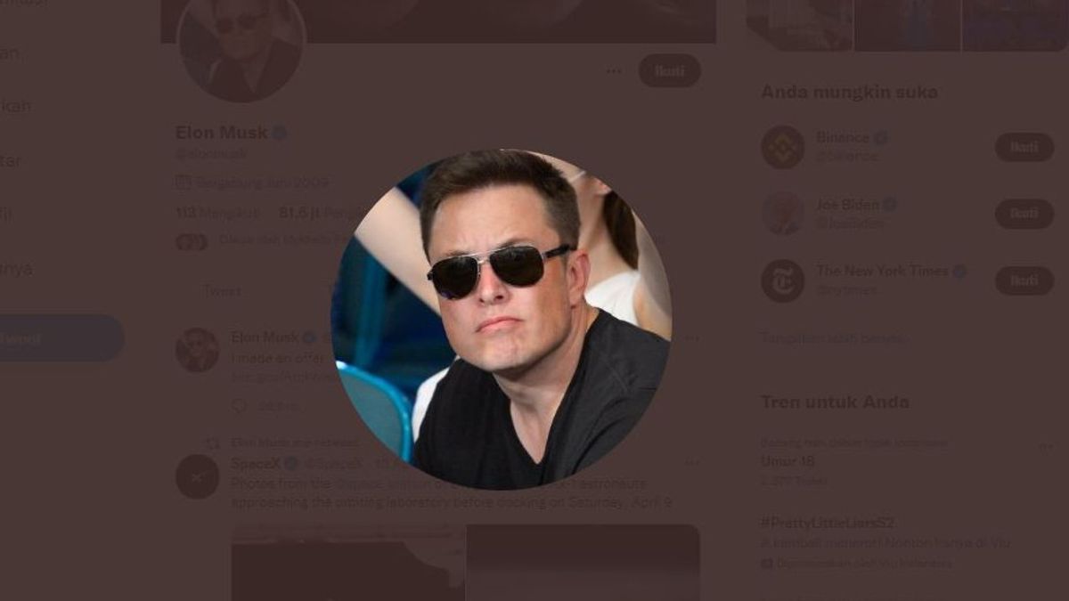 Ingin Jadikan Platform Kebebasan Berbicara di Dunia, Elon Musk Tawarkan Beli 100% Saham Twitter