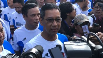 Le marathon international de Jakarta de 2024 suivi de 15 000 participants, le gouverneur Heru reconnaît un événement qui a eu un succès