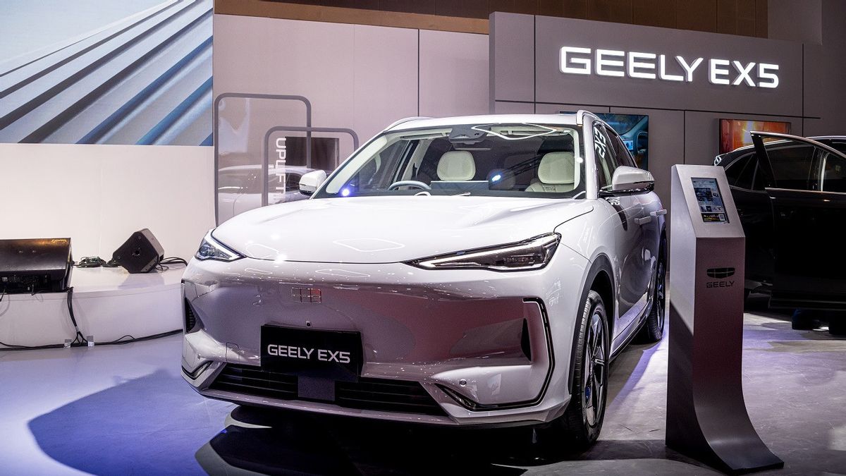 an, un milliard de roupies, ce sont les spécifications du Geely EX5 qui est vendu en Indonésie