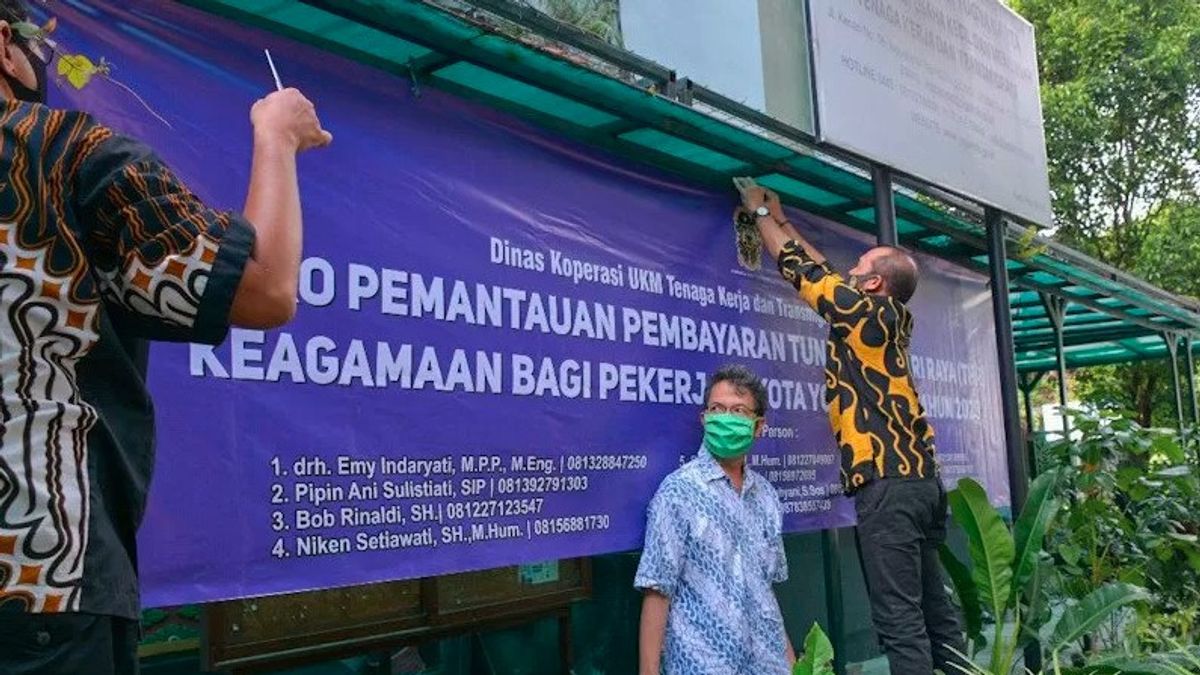 Dinsosnakertrans Yogyakarta Membuka Posko Pemantauan THR Pada Minggu Depan