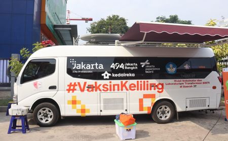 Kejar Target Vaksinasi dari Jokowi, DKI Operasionalkan 16 Mobil Vaksin Keliling