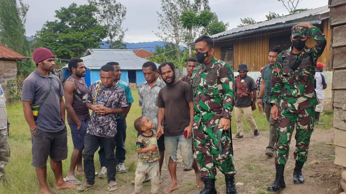 Cegah Konflik di Dekai Papua Meluas, TNI-Polri Temui Tokoh Masyarakat
