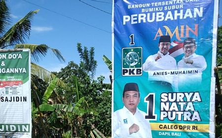 Baliho Bertebaran di Bali, Masyarakat Mulai Dukung Pasangan AMIN