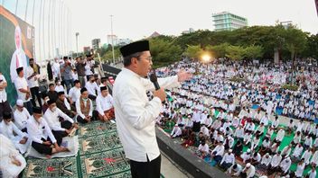 Complete Vaccination In Makassar Is High, Eid Prayer 2022 Held At Karebosi Field