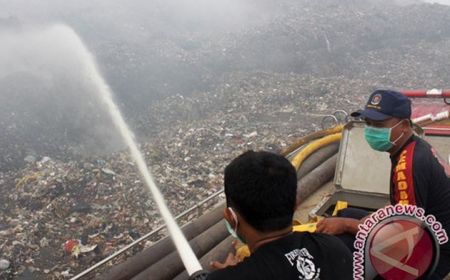 Kebakaran di TPST Bantargebang Sudah Padam, Polisi Sebut Penyebabnya Suhu Panas