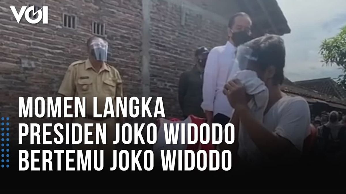 ビデオ:ジョコ・ウィドドがクラテンの住民に笑われたとき、大統領はただ微笑んだ
