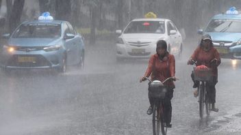 BMKGはインドネシア、ペカンバル、バンドンの雨を予測し、大雨が降る可能性があります