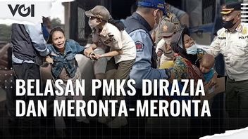 VIDEO: Dozens Of PMKS Netted By Joint Officer Raids In East Jakarta