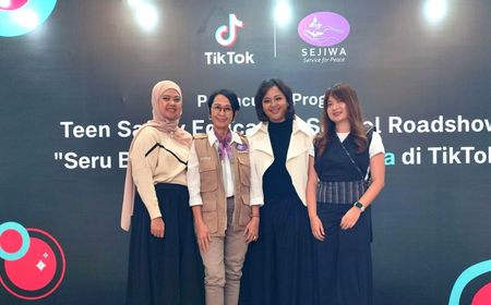 TikTok dan SEJIWA Dukung Keamanan Digital bagi Akun Remaja