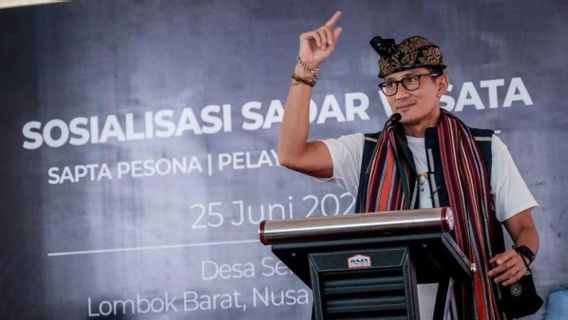 Sandiaga Uno Addresses The Problem Of Wasted Food From The Tourism Industry At The G20 Event