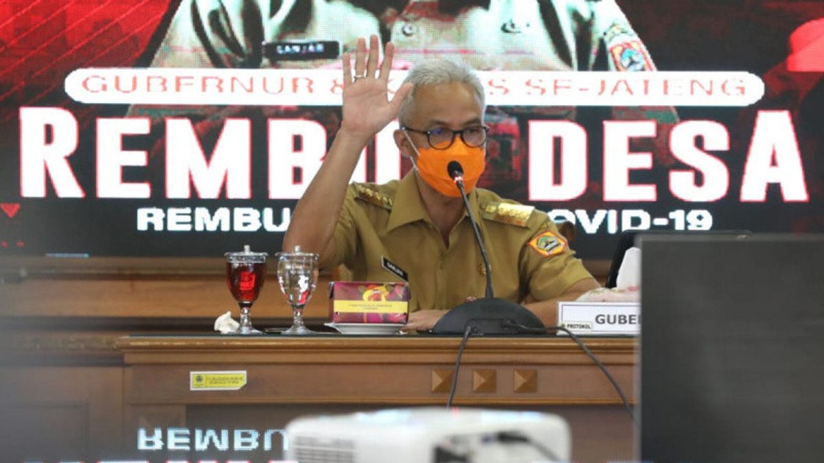 Ganjar Pranowo Initiates Central Java Discussing Villages Against New Variants Of COVID-19