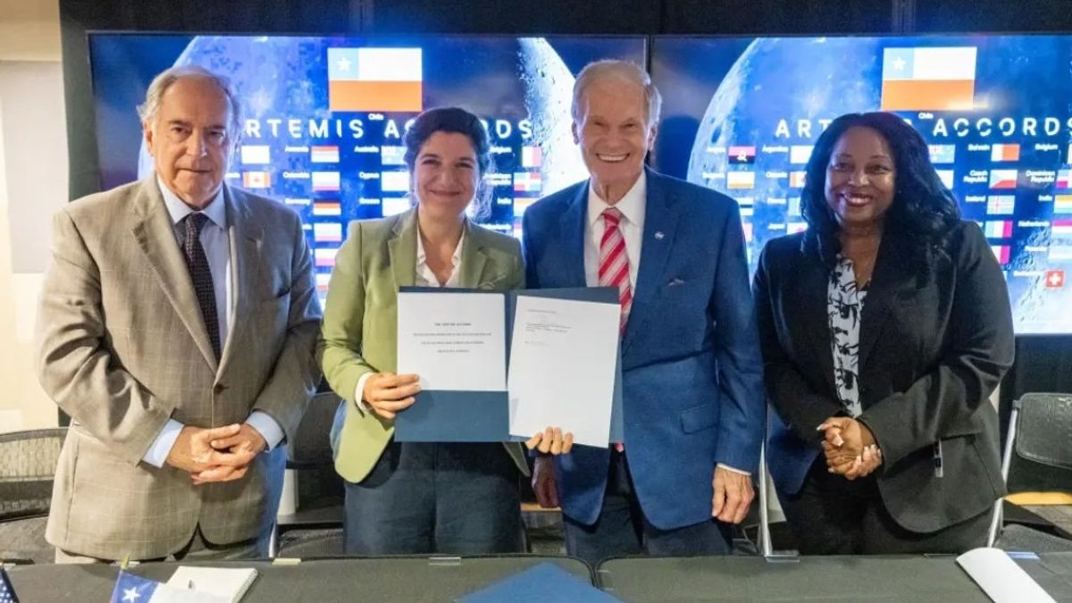 Collaborating With NASA, Chile Officially Supports Artemis Mission