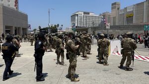 National Guard Deployed To Los Angeles To Relax President Trump's Immigration Policy Protests