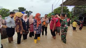 exacerbée par le volcan Tanggul, inondations dans Demak Meluas jusqu’à 6 sous-districts