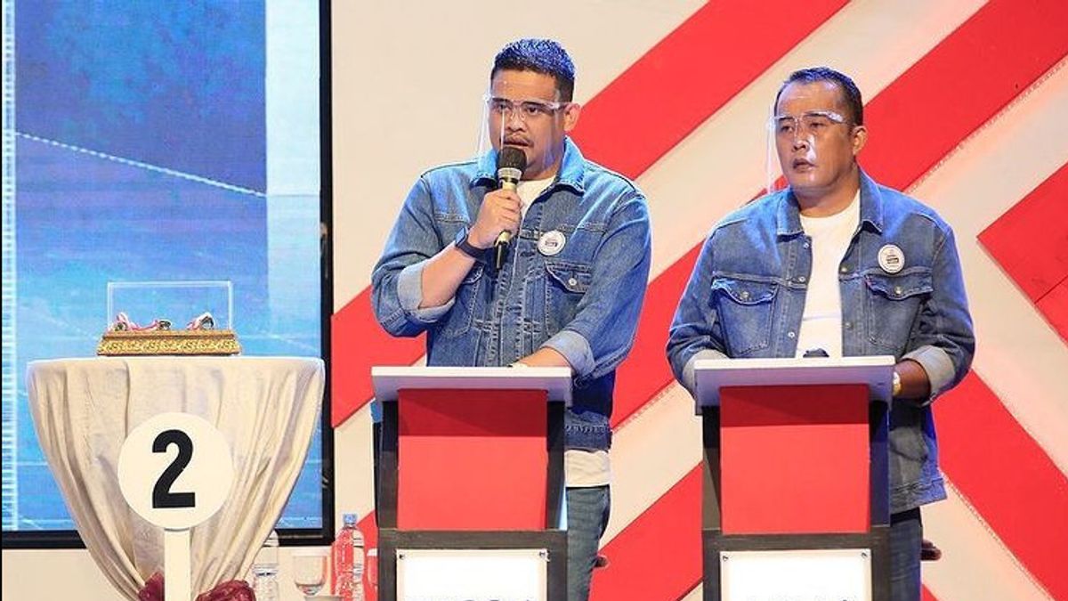 Le KPU Nomme Bobby Nasution-Aulia Rachman Maire-adjoint Walkot Medan élu