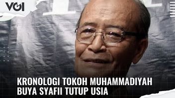 VIDEO: Chronology Of Muhammadiyah Leader Buya Syafii Dies
