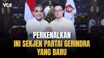 Sugiono Appointed As Secretary General Of Gerindra Party Replace Ahmad Muzani
