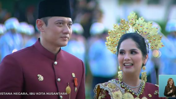 AHY-Annisa Pohan Menang Baju Adat Terbaik HUT RI di IKN