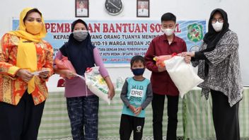 Medan City Government Provides Assistance To Orphans Due To COVID-19