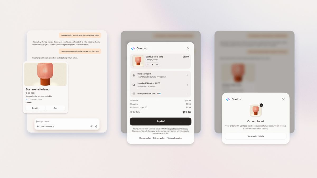 Microsoft Hadirkan Copilot Checkout dan Brand Agent, Asisten Belanja Berbasis AI