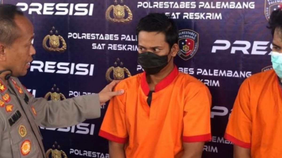 The King Of Curanmor The Theft Of Dozens Of Motorbikes In Palembang Was Arrested By The Police