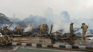 Emplacement de l’incendie à l’intersection de Matraman où les étudiants créent une thèse et impriment un False diplôme