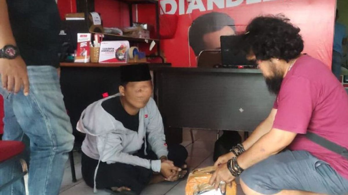 BNNP NTB Sita 3,4 kilogrammes de marijuana de 2 jeunes de Lombok Est